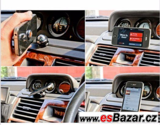 Magnetický držák navigace, mobilu – fotografie 2