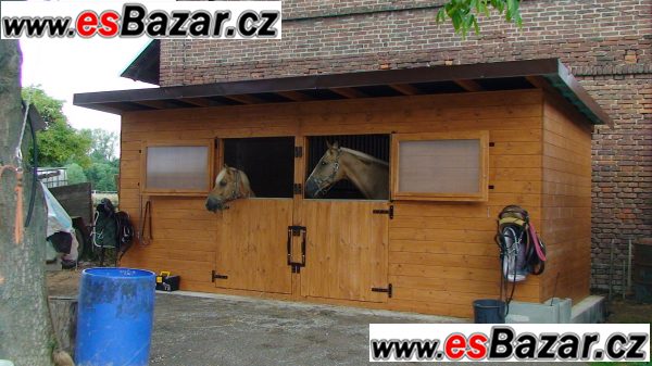Venkovní boxy pro koně – fotografie 2