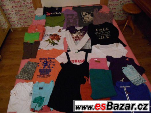 Velký set oblečení 11-13 let,vel.S – fotografie 1