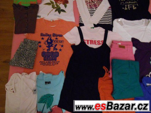 Velký set oblečení 11-13 let,vel.S – fotografie 3