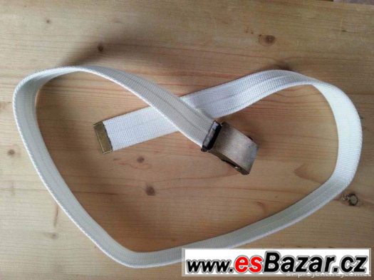 Parádní nový bílý pásek s C&A – fotografie 4