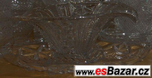 Čajová a zmrzlinová sada a další sklo a porcelán. – fotografie 4