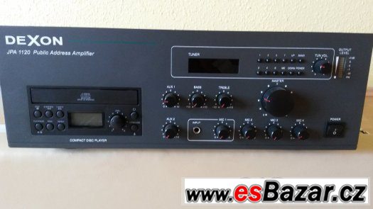 ZESILOVAC S TUNEREM A CD PRO PLOSNE OZVUCENI DEXON JPA 1120 – fotografie 1
