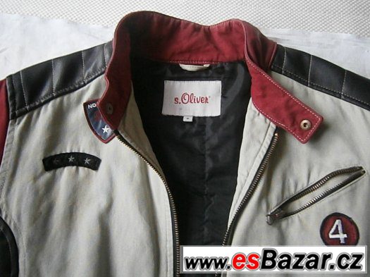 bunda zn.Oliver,vel.M/L,velmi pekne resena,na zip,zasl.mozne – fotografie 2