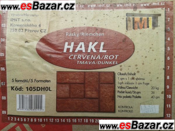 Obklad pásky IMIT hakl – fotografie 2