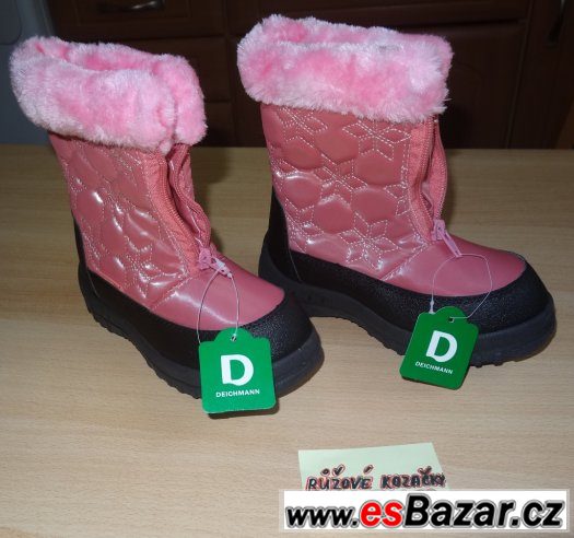 Nové kozačky, sněhulky -  Bobby shoes vel. 29 – fotografie 1