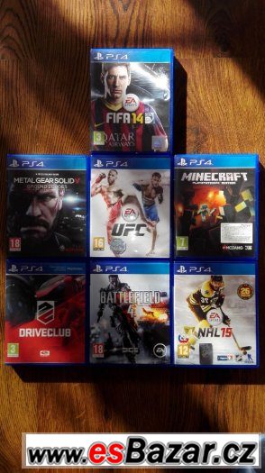 Hry na ps4 – fotografie 1