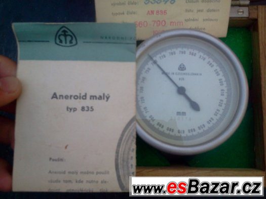Aneroid malý - typ 835 – fotografie 4