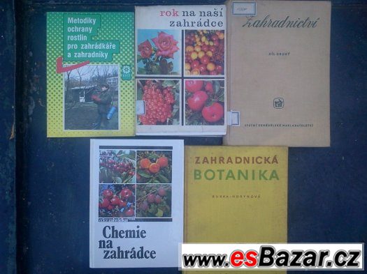 Knihy o zahrádkářství – fotografie 2
