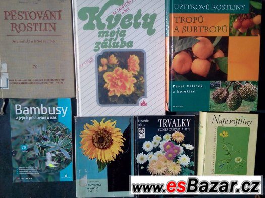 Knihy o rostlinách a jejich pěstování, houby – fotografie 1