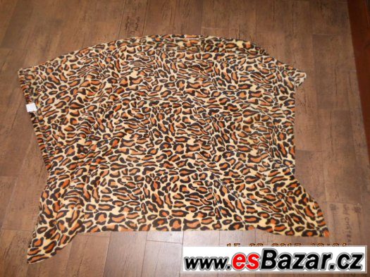 DEKA JEMNÁ 100% MIKROTKANINA LEOPARD+DRUHÁ KÁRO DEKA ZDARMA – fotografie 3