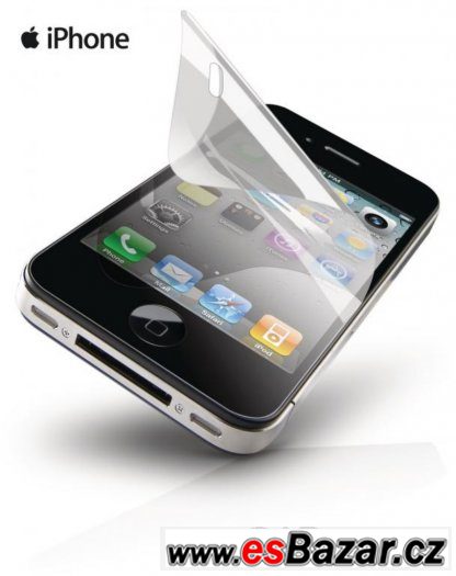 NOVÁ přední ochranná čirá fólie pro iPhone 4/4S – fotografie 2