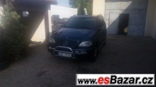mercedes ml motor 270 cdi+automat – fotografie 1