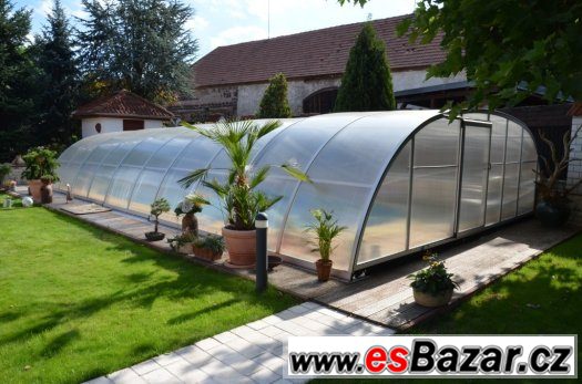 Prodám zánovní zastřešení bazénu - ALUKOV – fotografie 1