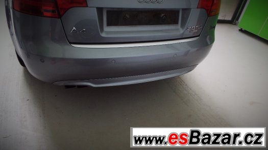 ZADNÍ NÁRAZNÍK AUDI A4 B7 SLINE STŘÍBRNÝ – fotografie 2