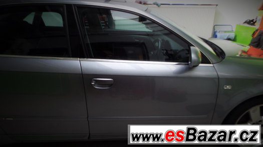 DVEŘE AUDI A4 B7 SLINE STŘÍBRNÉ – fotografie 3