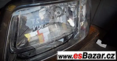 LEVÉ PŘEDNÍ SVĚTLO TRANSPORTER MULTIVAN T5