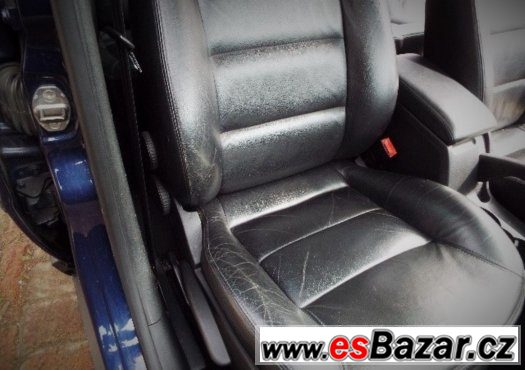 SEDAČKY KOŽENÉ ČERNÉ VOLKSWAGEN PASSAT B5.5 – fotografie 2