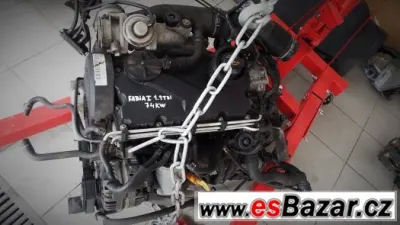 MOTOR ŠKODA FABIA 1, 1.9TDi, 74KW, kód motoru AXR