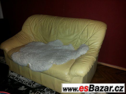 Kožená sedací souprava – fotografie 2