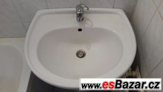 Umyvadlo JIKA včetně nohy a baterie – fotografie 2