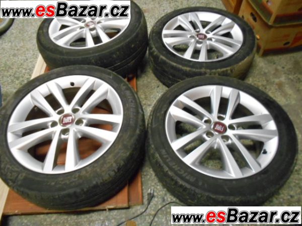 Prodám originál 17 Alu kola 5x110 na Fiat Croma2, Bravo2 – fotografie 1