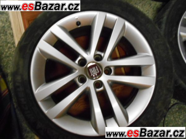 Prodám originál 17 Alu kola 5x110 na Fiat Croma2, Bravo2 – fotografie 2