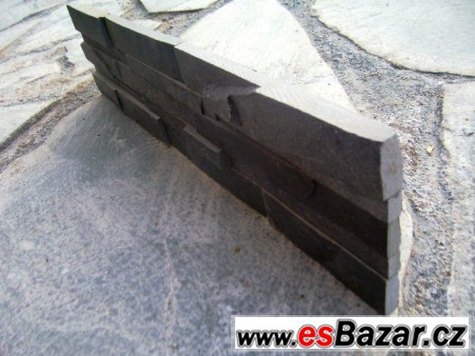 Kamenný obklad z břidlice 15cm x 60cm – fotografie 3