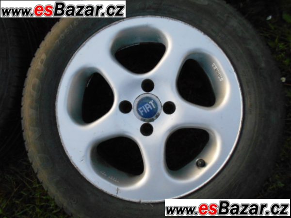 Prodám Alu kola 15ctky na Fiat, Alfa 4x98 – fotografie 2