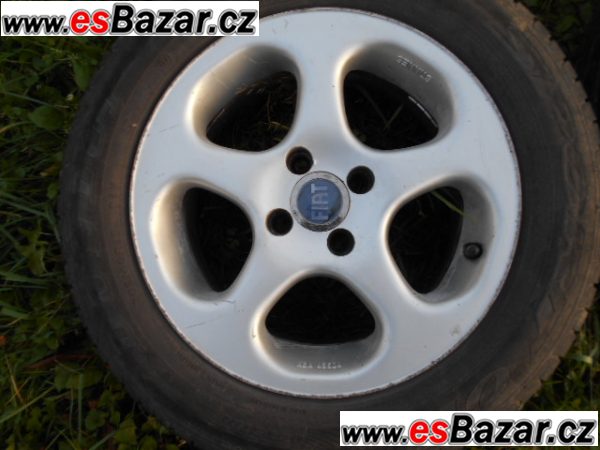Prodám Alu kola 15ctky na Fiat, Alfa 4x98 – fotografie 5
