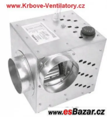 Nový krbový ventilátor KOM 400 II (doklad, záruka)