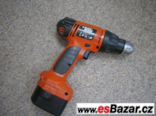 Aku vrtačka Black&Decker 12V – fotografie 2