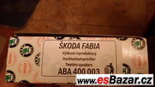 Reproduktory Škoda Fabia – fotografie 2