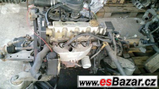 Opel Astra, vectra motor 16i, 55kW, X16SZR díly – fotografie 5