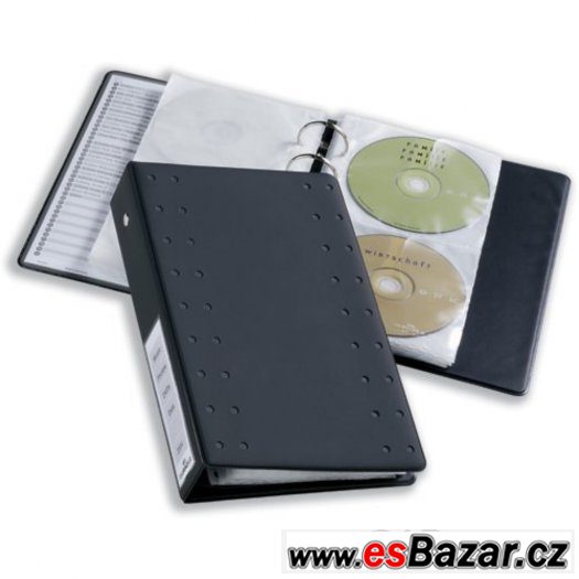 4x Hardbox na CD/DVD včetně 100 ks PP kapes pro 200ks CD/DVD – fotografie 1