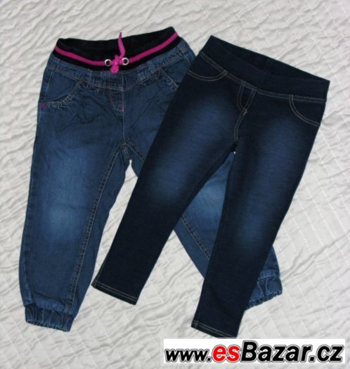252 - 2x jeans C&A PALOMINO, vel. 104 - TOP STAV – fotografie 1