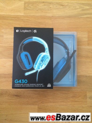 Prodám herní sluchátka Logitech G430 – fotografie 2