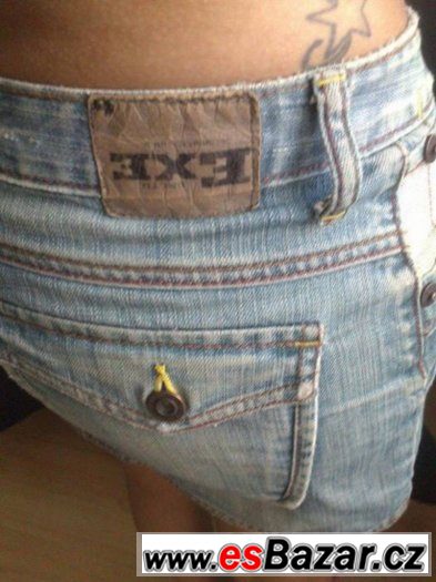 Džínová dívčí sukně Exe jeans.orig v. 27 – fotografie 4
