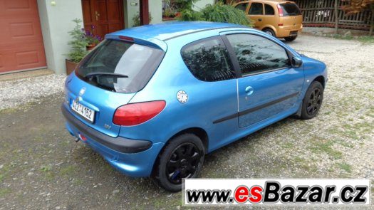 Peugeot 206 1,4i, 55kw, rv. 2003, nová stk, najeto 91000km – fotografie 3
