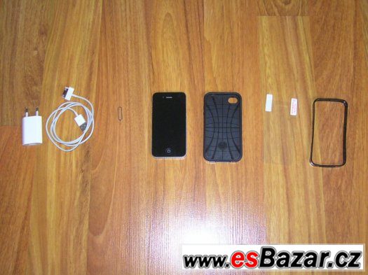 Prodám černý IPHONE 4S 16GB s příslušenstvím – fotografie 3