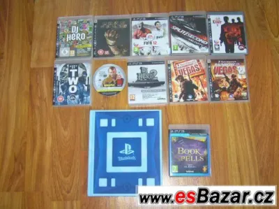 Prodám hry na playstation 3