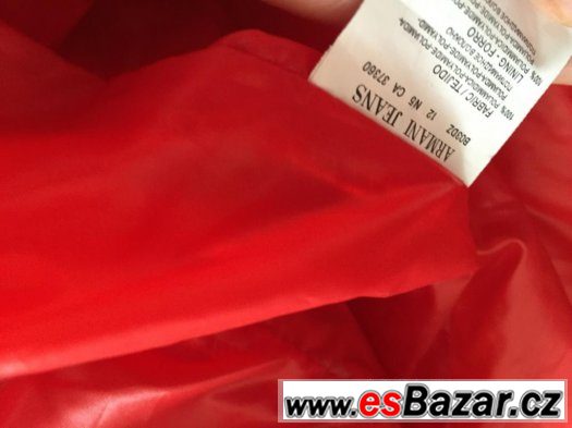 Lux.Original perova bunda zn.Armani ,vel.S/M – fotografie 3