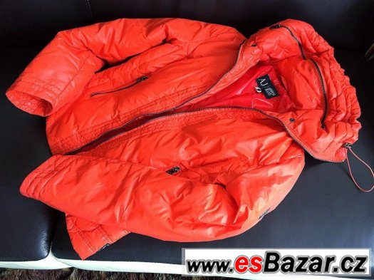 Lux.Original perova bunda zn.Armani ,vel.S/M – fotografie 4