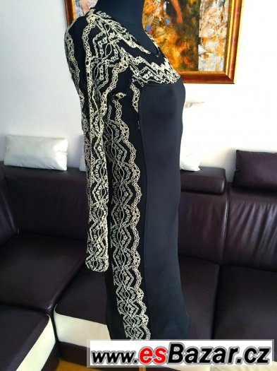 Lux.společenské šaty od zn.Max Mara ,vel.uni S/M – fotografie 2