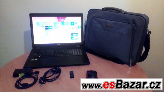 Acer Aspire E17 Black v perfektním stavu s příslušenstvím. – fotografie 5