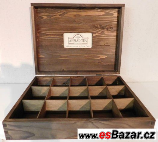 Dřevěná dárková kazeta. Rozměry 37 x 29 x 10cm – fotografie 1
