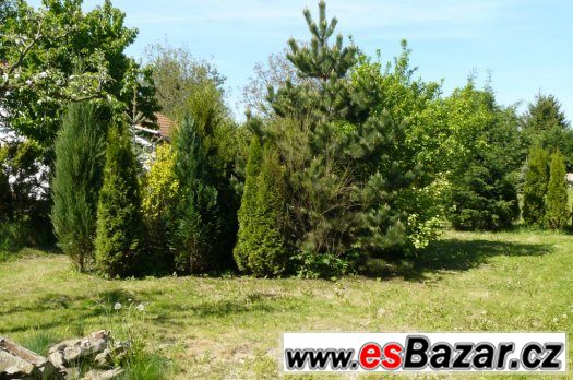 Stavební pozemek s chatou a zahradou – fotografie 3