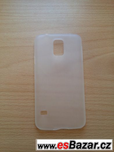Samsung Galaxy S5 bílé poloprůhledné pouzdro G900 – fotografie 2