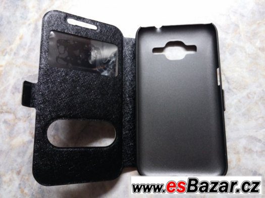 Samsung Galaxy Core Prime černé pouzdro S View Window – fotografie 3