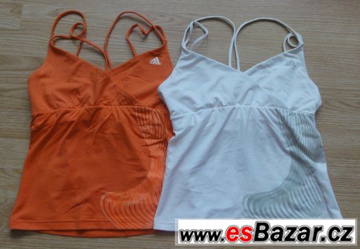 Fitnes tílka Adidas Climalite na cvičení 2ks – fotografie 1